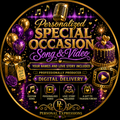 Personalized Special Occasion Song & Video – Your Names and Love Story Included – Digital Delivery